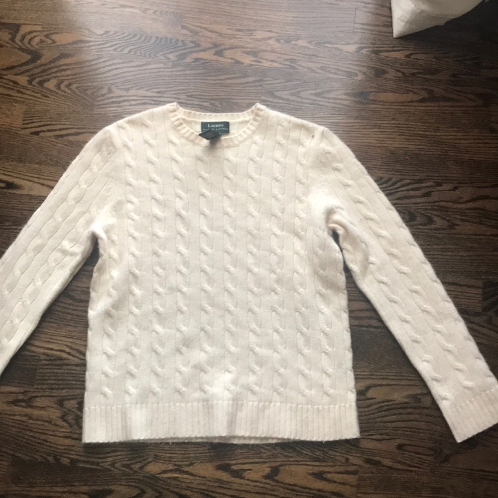Ralph Lauren cashmere and wool sweater M worn once